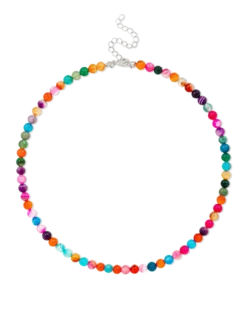 Collier - Vibrant Agate
