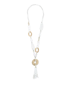 Collier - White Beads