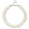 Collier - White Glass