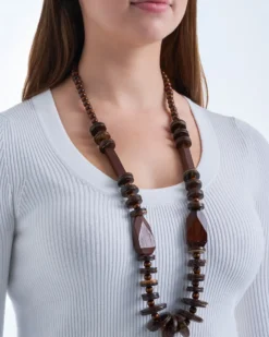 Collier - Wooden Discs