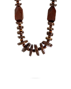 Collier - Wooden Discs