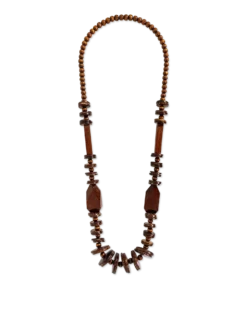 Collier - Wooden Discs