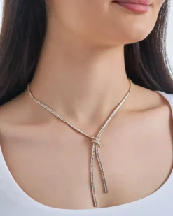 Collier - Zirconia Knot
