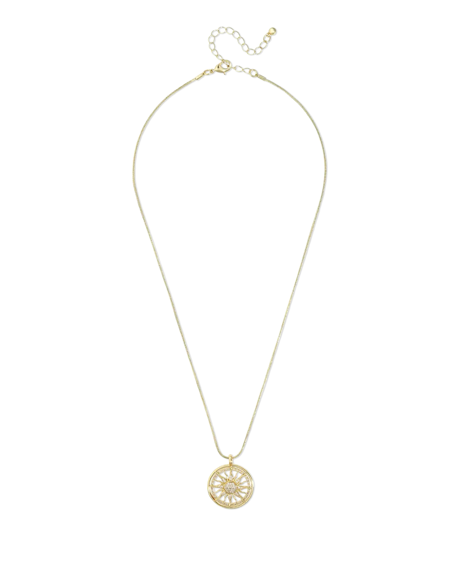 Collier - Zirconia Sun
