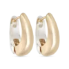 Créoles - Bicolor Oval
