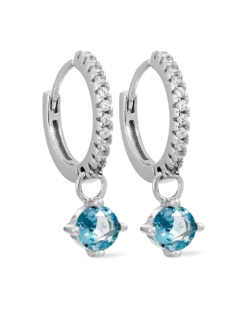 Créoles - Blue Pendant
