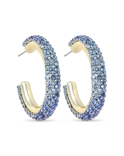 Créoles - Blue Sparkle