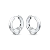 Créoles - Edgy Silver