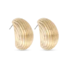 Créoles - Lined Hoop