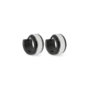 Créoles pour homme - Scratched Silver