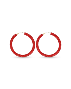 Créoles - Red Sparkle