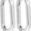 Créoles - Silver Oval