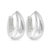 Créoles - Silver Ovals