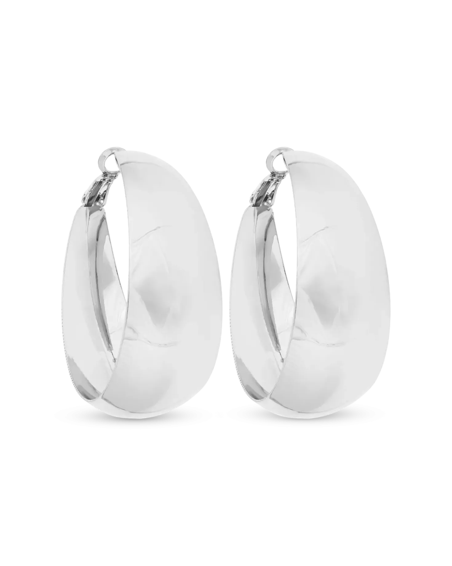 Créoles - Smooth Silver
