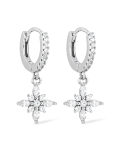 Créoles - Zirconia Stars