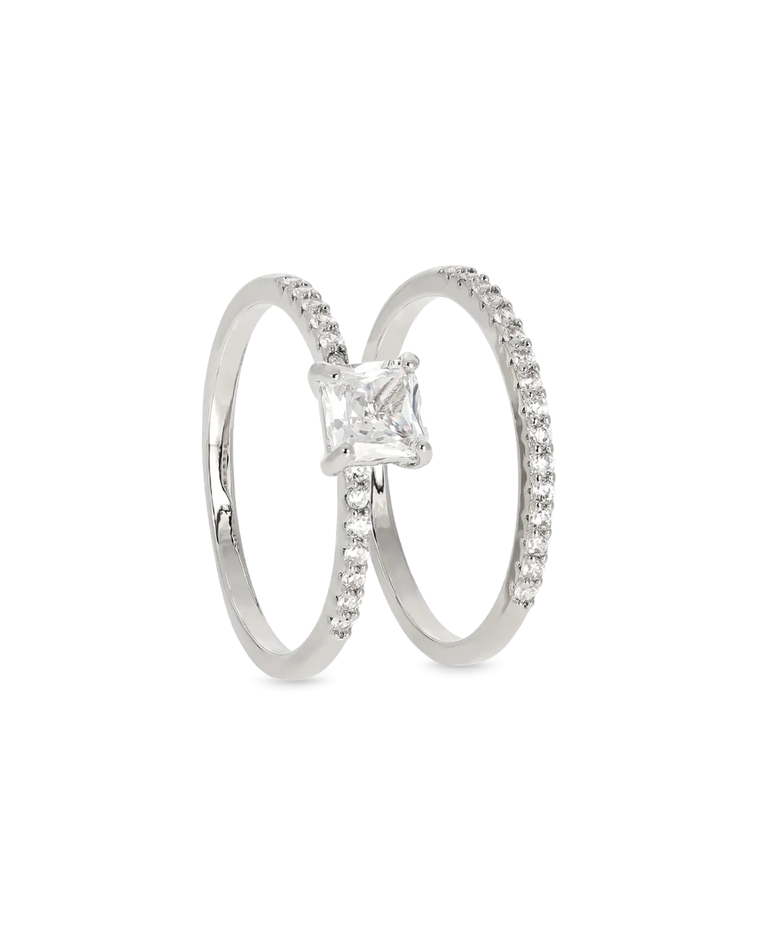 Ensemble de bagues - Classic Silver