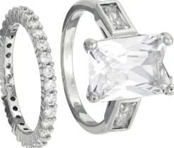 Ensemble de bagues - Elegant Sparkle