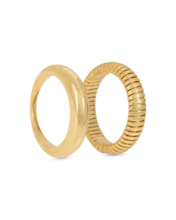 Ensemble de bagues - Golden Glaze