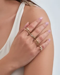 Ensemble de bagues - Golden Grace