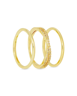 Ensemble de bagues - Golden Pop