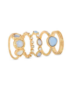 Ensemble de bagues - Lovely Blue