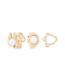 Ensemble de bagues - Mystic Pearls