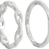 Ensemble de bagues - Silver Twist
