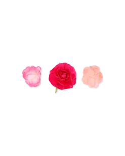 Ensemble de barrettes - Pink Flowers