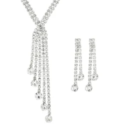 Ensemble de bijoux - Crystal Waterfall