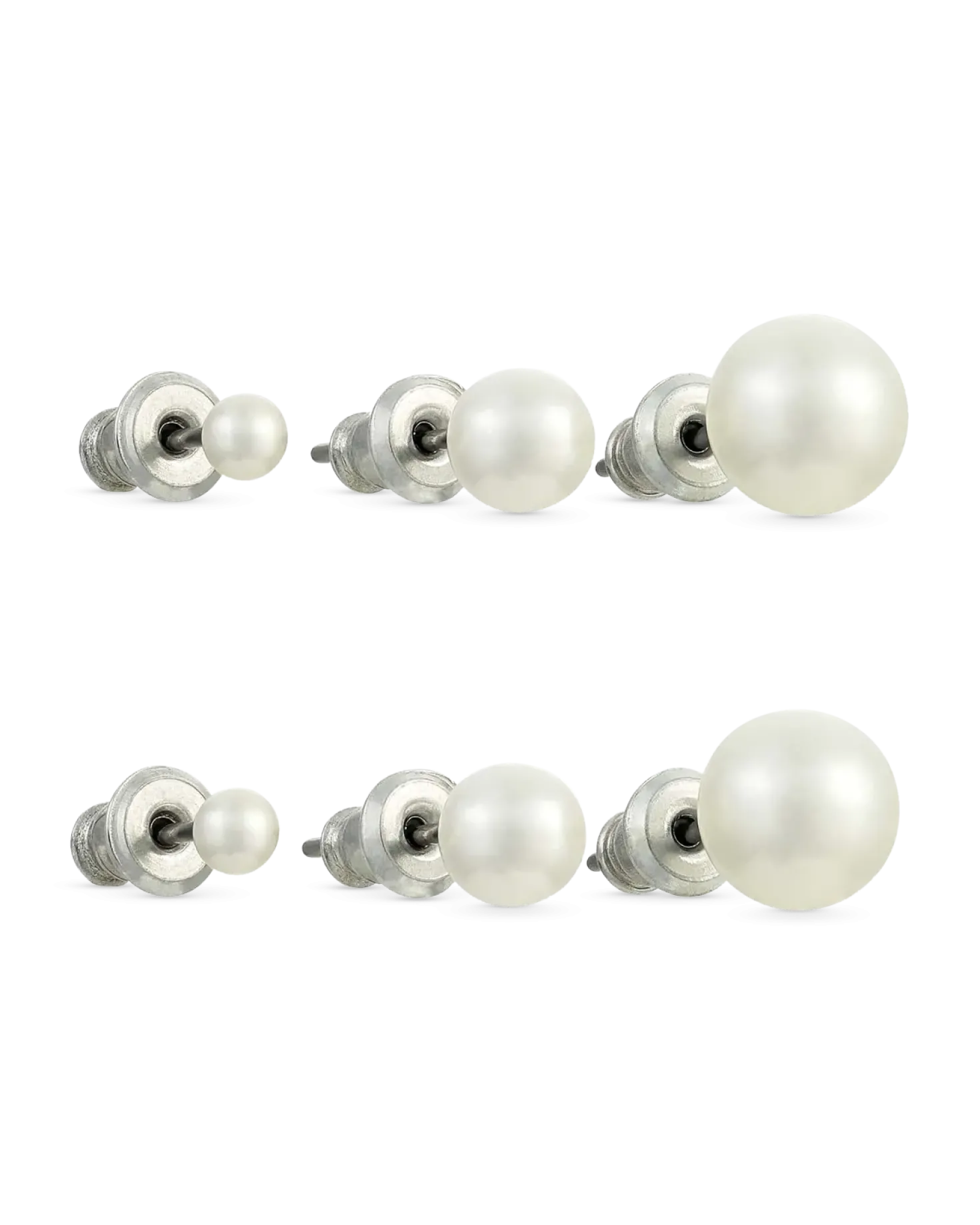 Ensemble de boucles d'oreilles - Shiny Pearl