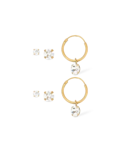 Ensemble de boucles d'oreilles - Sweet Trio