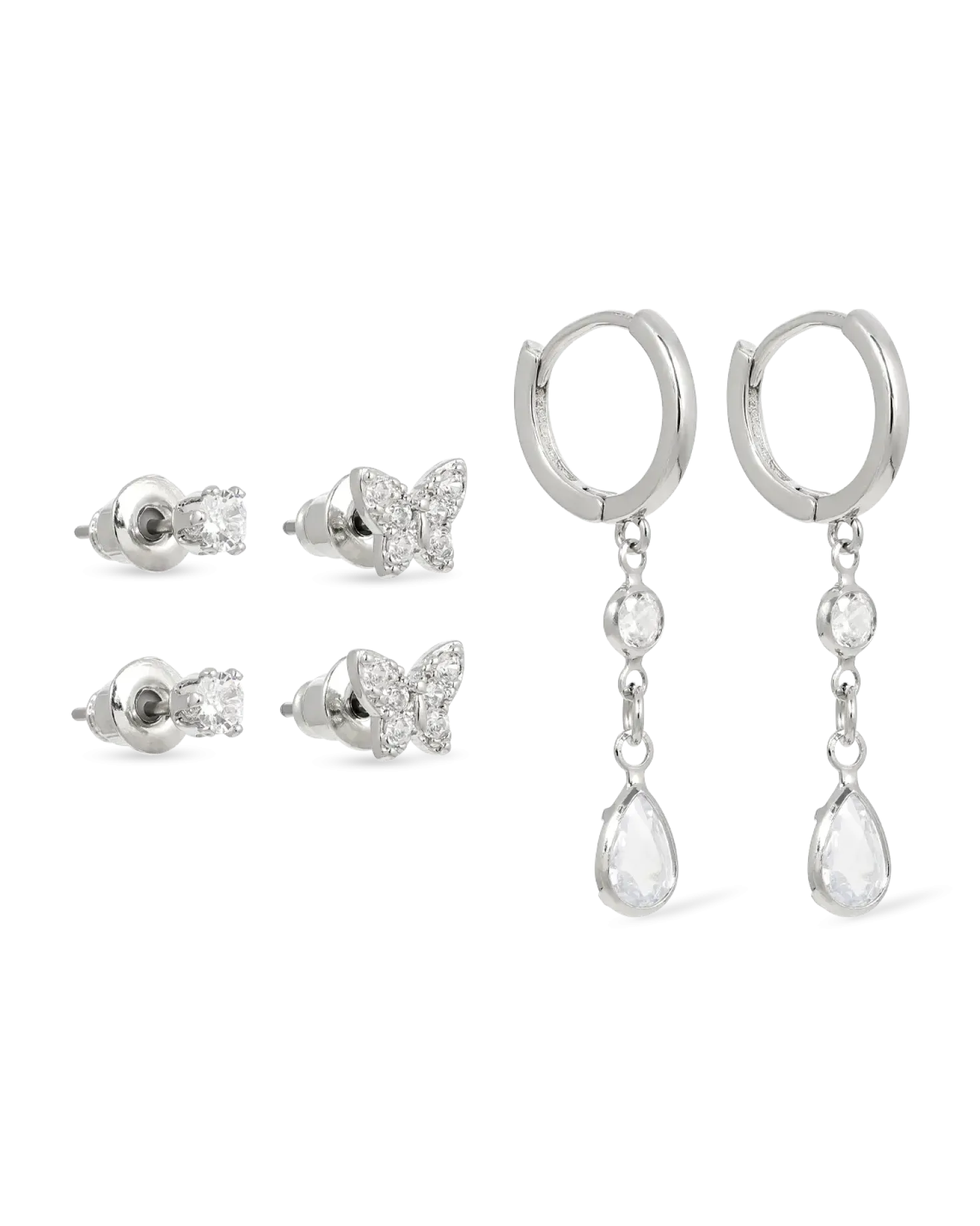 Ensemble de boucles d'oreilles - Radiant Trio