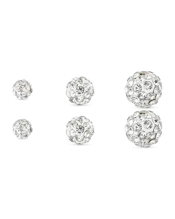 Ensemble de boucles d'oreilles - Sparkling Balls