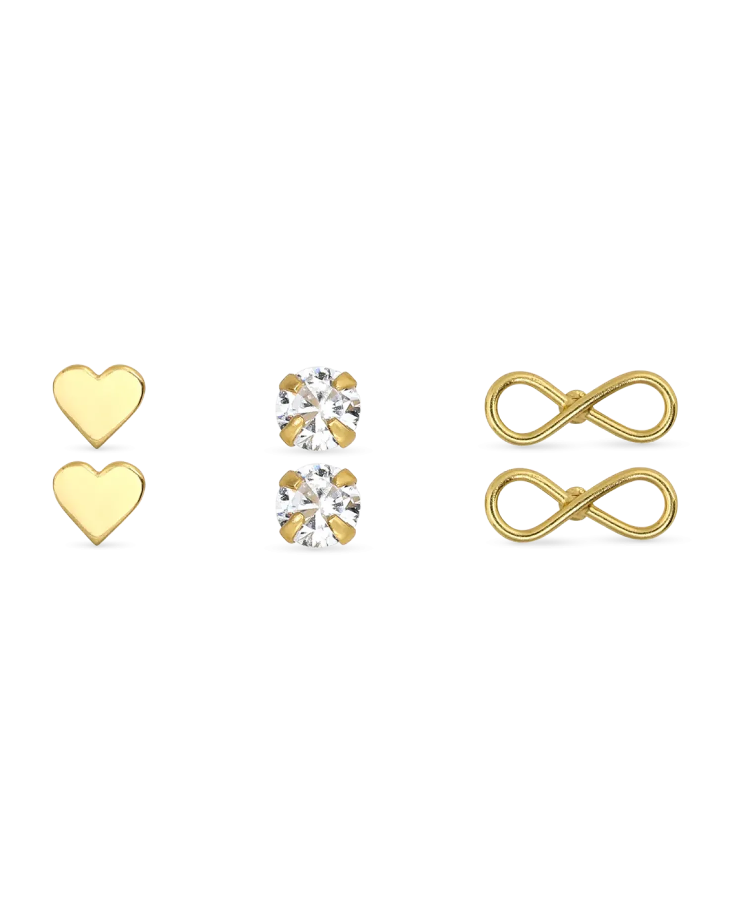 Ensemble de boucles d'oreilles - Beautiful Trio