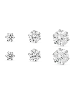 Ensemble de boucles d'oreilles - Hexagon