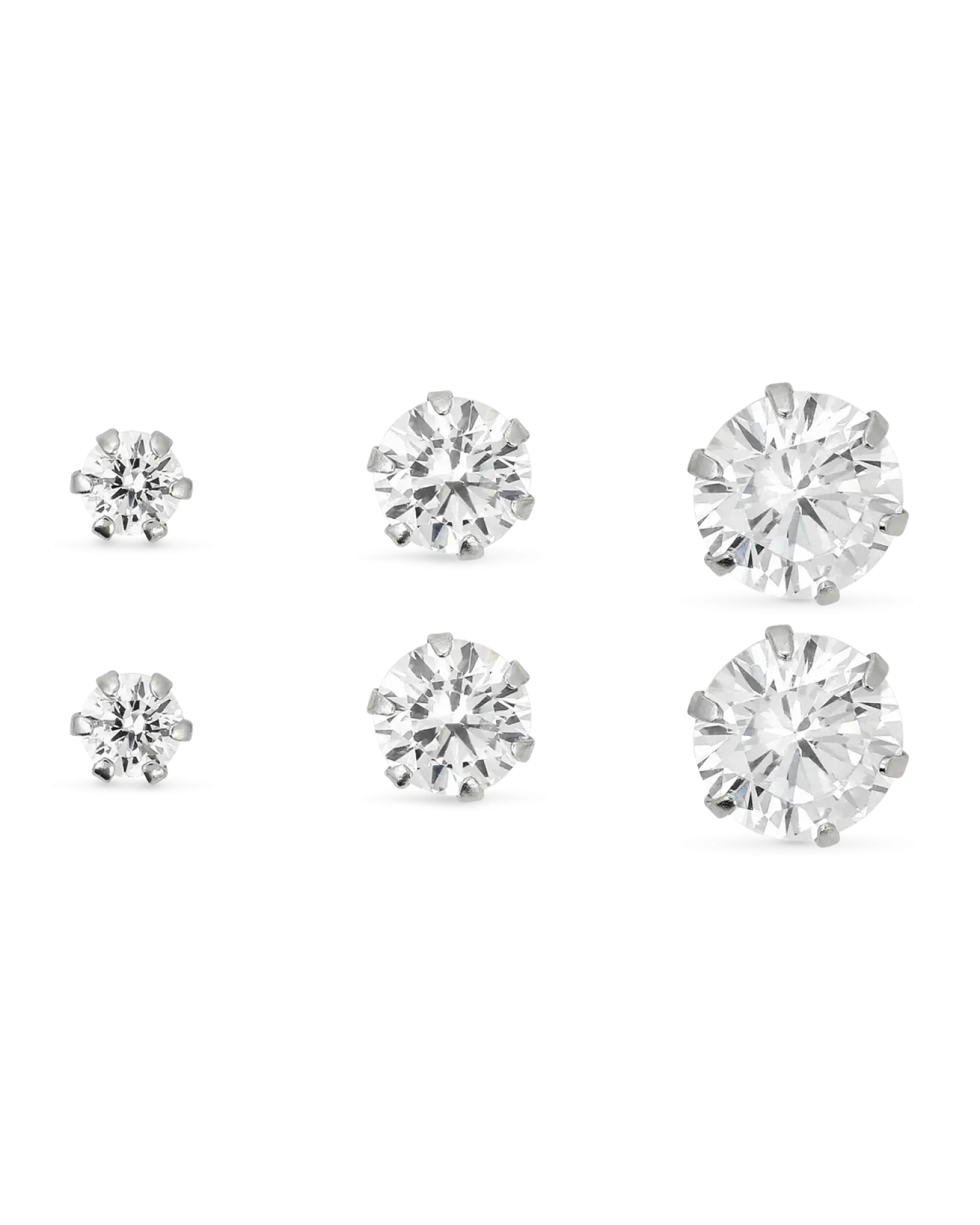 Ensemble de boucles d'oreilles - Hexagon