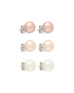 Ensemble de boucles d’oreilles - Rosa Pearl