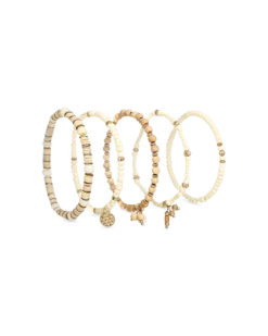 Ensemble de bracelets - Beige Summer