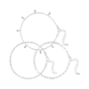 Ensemble de bracelets de cheville - Classy Trio