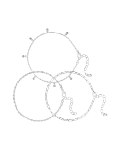 Ensemble de bracelets de cheville - Classy Trio