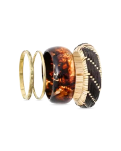 Ensemble de bracelets joncs - Boho Sunset