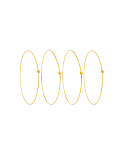 Ensemble de bracelets joncs - Steel Summer