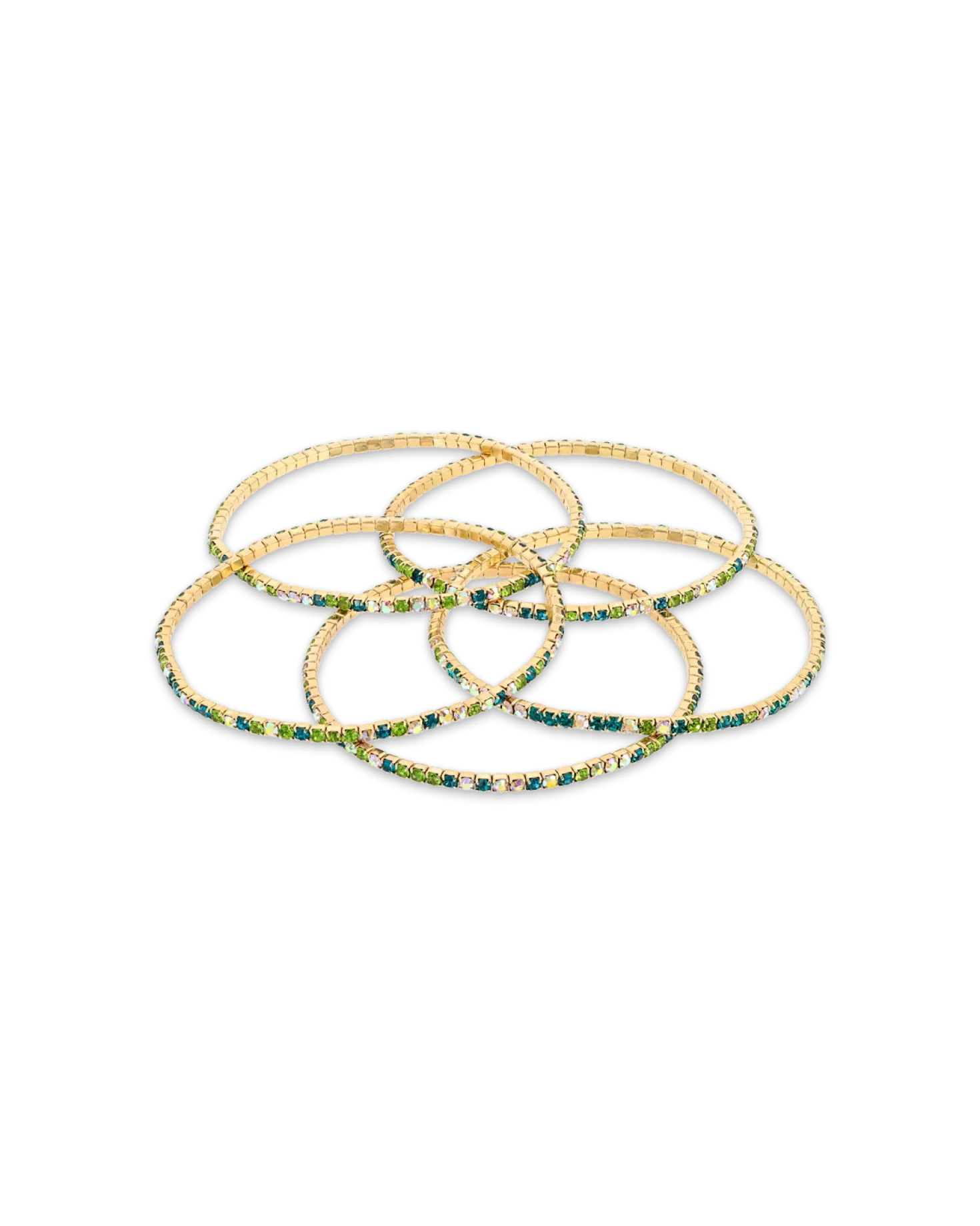 Ensemble de bracelets - Lime Sparkle