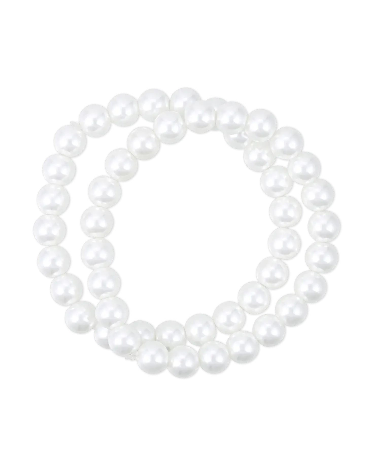 Ensemble de bracelets - Pearly Elegance