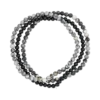 Ensemble de bracelets pour homme - Grey Agate