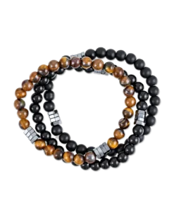 Ensemble de bracelets pour homme - Shadow Blend