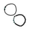 Ensemble de bracelets pour homme - Agate Gems