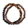 Ensemble de bracelets pour homme - Brown Duo