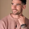 Ensemble de bracelets pour homme - HematiteTrio