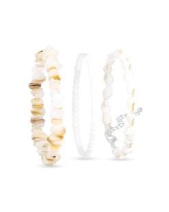 Ensemble de bracelets - Real Shells